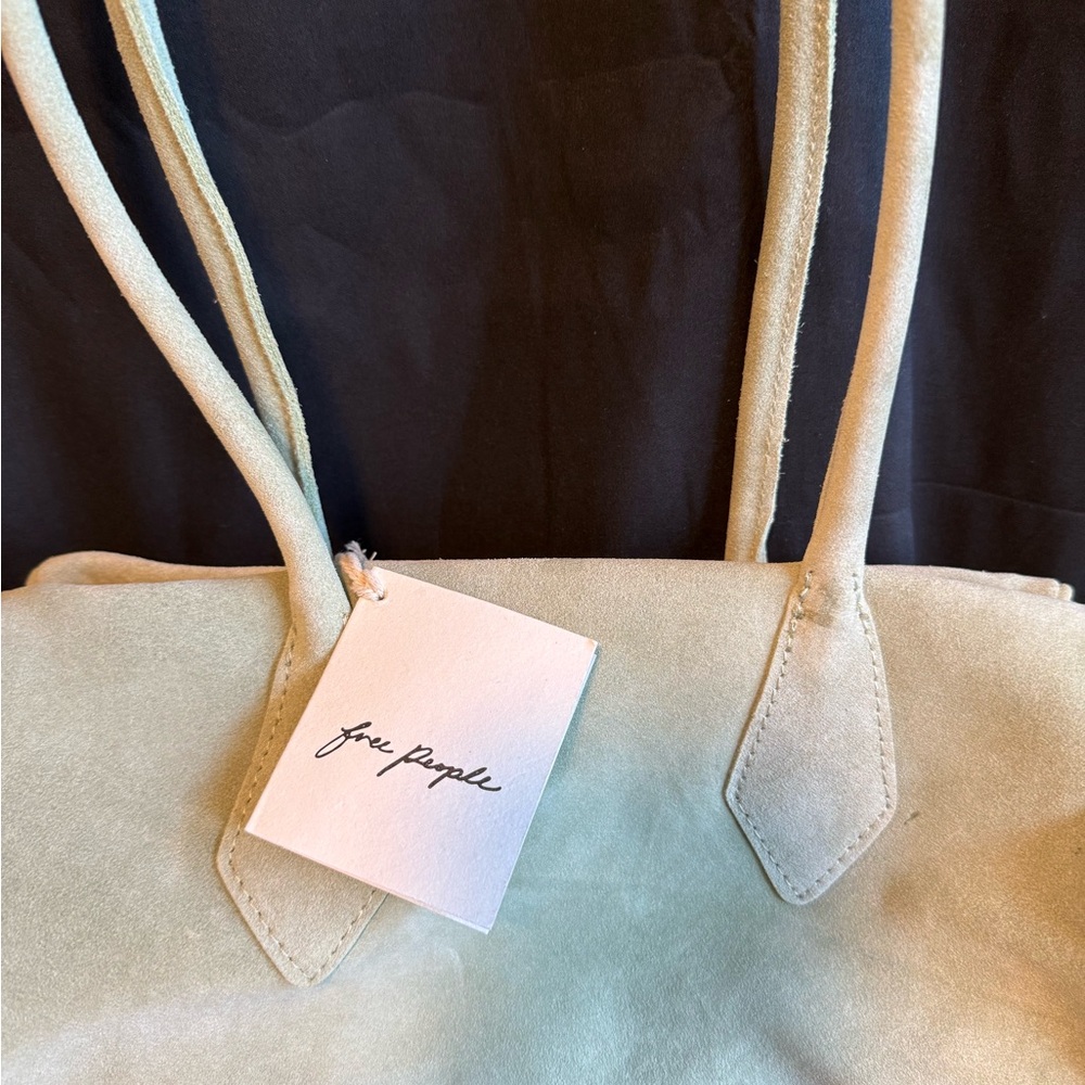 Free People Elegant Sage Green Handbag - Picture 7 of 7